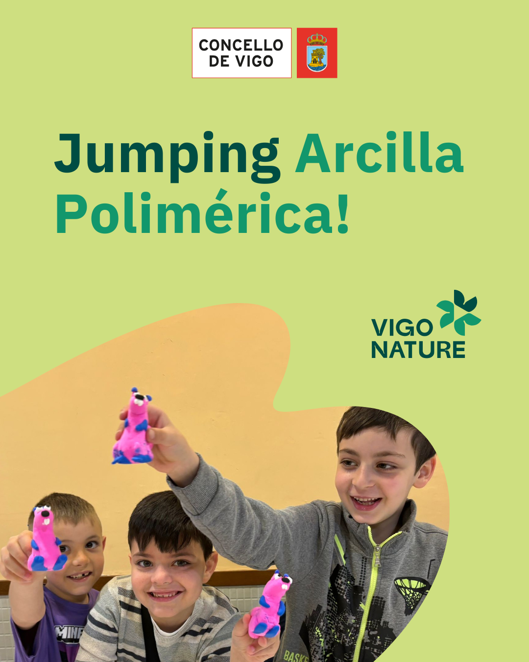 Jumping con arcilla polimérica